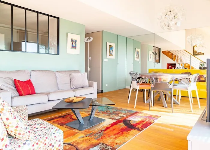 アパート Au Fil De L'erdre - Spacieux Appt Avec Terrasse ナント