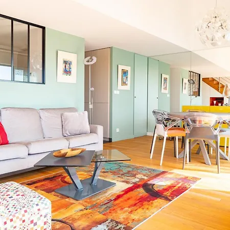 아파트 Au Fil De L'erdre - Spacieux Appt Avec Terrasse 낭트